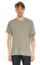 James Perse Düz Desen Gri T-Shirt #1