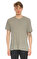 James Perse Düz Desen Gri T-Shirt #3