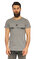 Balmain Baskı Desen Gri T-Shirt #1