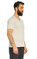 James Perse V Yaka Bej Rengi T-Shirt #3