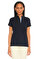 Jodhpur Women Düz Desen Mavi Polo T-Shirt #3