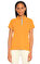 Jodhpur Women Düz Desen Sarı Polo T-Shirt #1