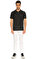 Billionaire Couture Düz Desen Siyah Polo T-Shirt #2