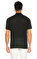 Billionaire Couture Düz Desen Siyah Polo T-Shirt #4