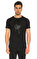 Philipp Plein Pul Detaylı Siyah T-Shirt #5