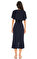 Juicy Couture V Yaka Lacivert Elbise #4