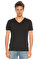 Tru V Yaka Siyah T-Shirt #1