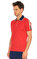 Gucci Çizgili Kırmızı Polo T-Shirt #4