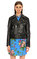 Gucci İşleme Detaylı Siyah Deri Ceket #3
