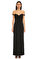 JS Collections Siyah Gece Elbisesi #2