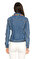 Forte Couture Ponpon Detaylı Mavi Jean Ceket #6