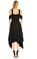 Bcbg Max Azrıa Dantel İşlemeli Siyah Elbise #4