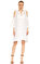 Bcbg Max Azrıa Dantel İşlemeli Beyaz Elbise #1