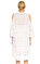 Bcbg Max Azrıa Dantel İşlemeli Beyaz Elbise #4