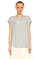 DKNY Baskı Desen Gri T-Shirt #3