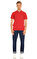Hackett Düz Desen Kırmızı Polo T-Shirt #2