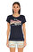 Superdry Baskı Desen Lacivert T-Shirt #1