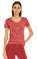 Guess İşleme Detaylı Kırmızı T-Shirt #1