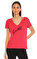 Guess İşleme Detaylı Pembe T-Shirt #1