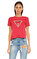 Guess İşleme Detaylı Pembe T-Shirt #1