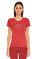 Guess Baskı Desen Kırmızı T-Shirt #3