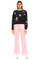 Juicy Couture Lacivert Çiçek Desenli Sweatshirt #2