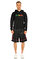 Sandro İşleme Detaylı Kapüşonlu Siyah  Sweatshirt #2