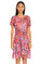 Elie Tahari İşleme Detaylı Renkli Elbise #2