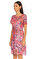 Elie Tahari İşleme Detaylı Renkli Elbise #3