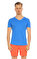 Orlebar Brown V Yaka Mavi T-Shirt #1