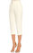 Dkny Düz Desen Bermuda Beyaz Pantolon #4