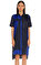 DKNY Gömlek Yaka Renkli Elbise #2