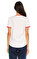 Mira Mikati İşleme Detaylı Beyaz T-Shirt #5