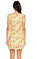 Juicy Couture Çiçek İşlemeli Mini Renkli Elbise #4