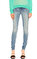 Juicy Couture İşleme Detaylı Skinny Jean Mavi Pantolon #1