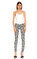 Juicy Couture Zar Desenli Skinny Jean Renkli Pantolon #2