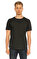 John Varvatos Usa Düz Desenli Siyah T-Shirt #1