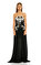 Elie Saab Gece Pul-Payet İşlemeli Renkli Elbisesi #1