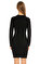 Karen Millen Dik Yakalı Siyah Elbise #3