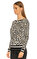 Karen Millen Leopar Desenli Sweatshirt #3