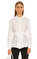Karen Millen Belden Bağlamalı Beyaz Gömlek #1