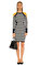 Karen Millen Çizgili Mini Renkli Elbise #1