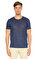 John Varvatos Düz Desen Mavi T-Shirt #1