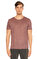 John Varvatos Düz Desen Bordo T-Shirt #1