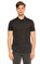 John Varvatos Siyah Polo T-Shirt #1