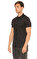 John Varvatos Siyah Polo T-Shirt #3