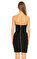 Maje Straplez Mini Siyah Elbise #4