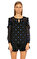 Maje İşleme Detaylı Siyah Bluz #3