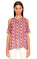 Mıchael Michael Kors Çiçek Desenli Renkli Bluz #1