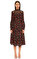 Juicy Couture Çilek Desenli Midi Renkli Elbise #2